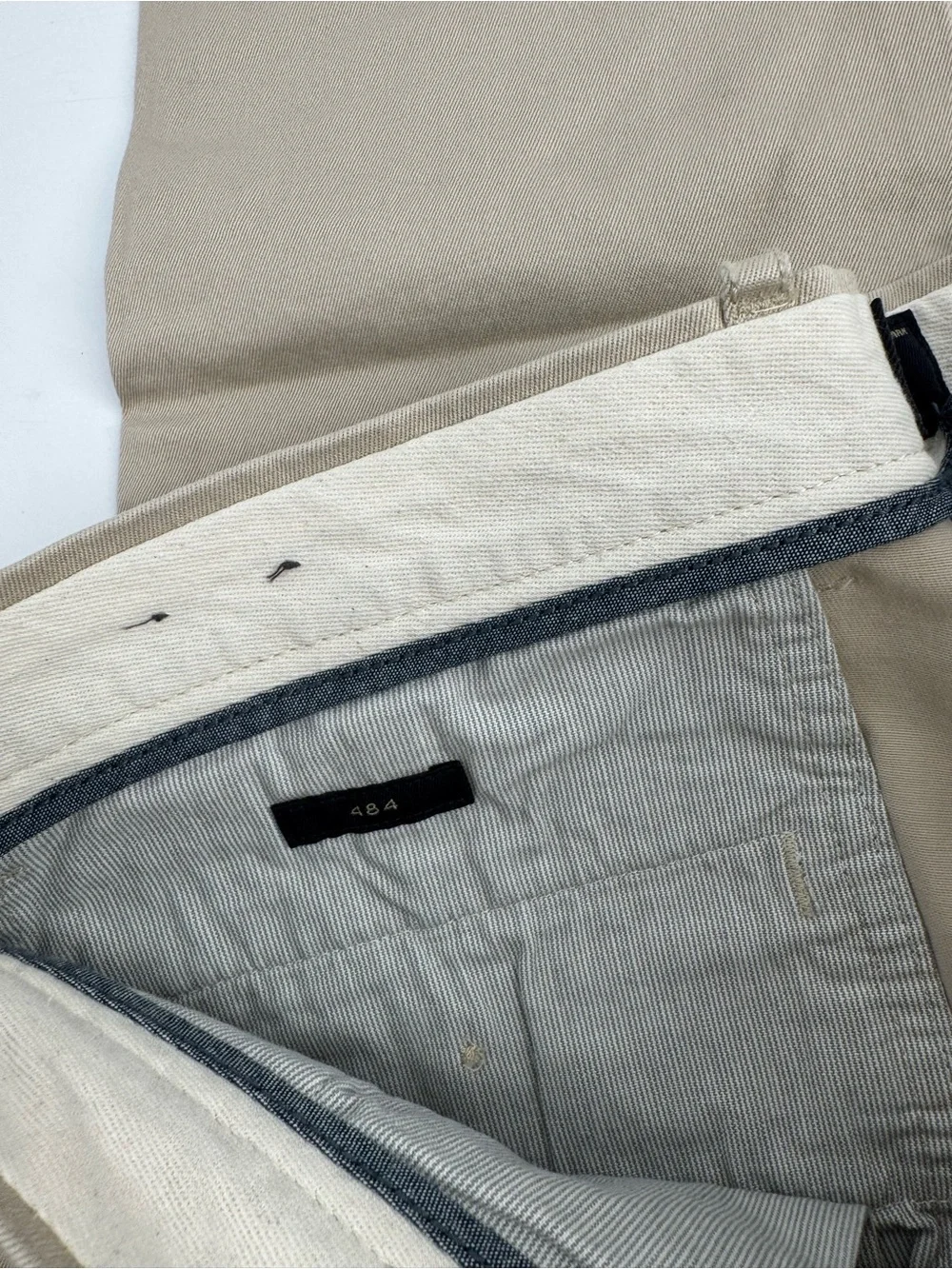 NWT J. Crew 484 Slim Fit Stretch Chino Pants Weathered Chino Neutral Work 30x32